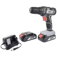   Brüder Mannesmann M17690 Akkus fúrócsavarozó 20 V 1.5 Ah Lítiumion 2. akkuval, Töltővel, Hordtáskával