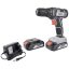 Brüder Mannesmann M17690 Akkus fúrócsavarozó 20 V 1.5 Ah Lítiumion 2. akkuval, Töltővel, Hordtáskával