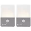 Varta 16634101402 Motion Sensor Outdoor Light Twin LED Kemping lámpa 40 lm Elemekről üzemeltetett 60 g Szürke
