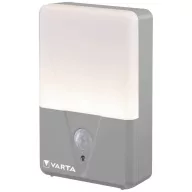   Varta 16634101402 Motion Sensor Outdoor Light Twin LED Kemping lámpa 40 lm Elemekről üzemeltetett 60 g Szürke