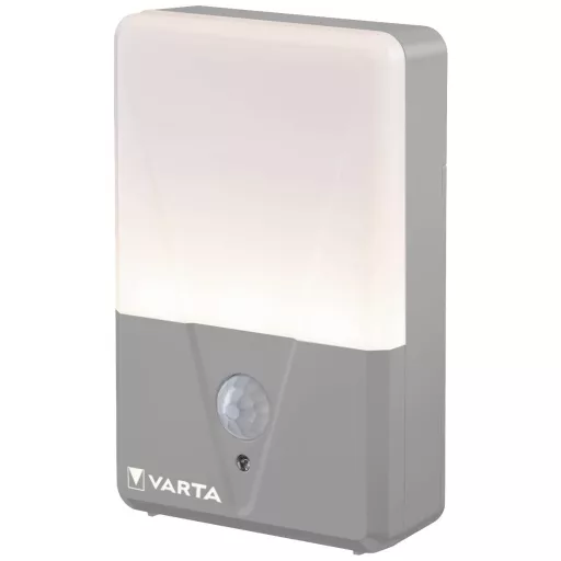 Varta 16634101402 Motion Sensor Outdoor Light Twin LED Kemping lámpa 40 lm Elemekről üzemeltetett 60 g Szürke