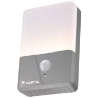   Varta 16634101402 Motion Sensor Outdoor Light Twin LED Kemping lámpa 40 lm Elemekről üzemeltetett 60 g Szürke