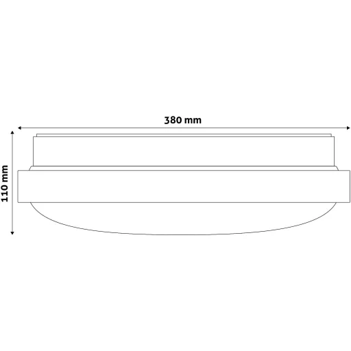 avide ACLO38NW-24W-ALU Pandora Mennyezeti lámpa LED Fixen beépített LED-es EEK: F (A - G) 24 W