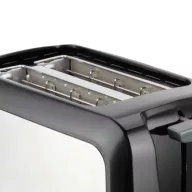 EMERIO TO-123924 Kenyérpirító Zsemle feltéttel Fekete