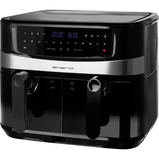 EMERIO AF-126672.4 Forrólevegős fritőz 9 l 2400 W Fekete