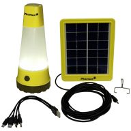   Phaesun 350115 Solar Lightkit Sun Shine Napelemes asztali lámpa LED 1.2 W, 1 W Sárga, Fekete