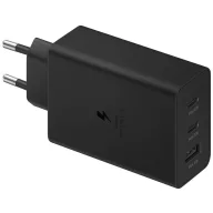   Samsung EP-T6530N USB-s töltőkészülék 65 W 1x USB-A, 2x USB-C® Power Delivery Fekete Kábel nélkül