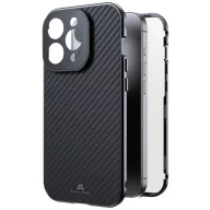   Black Rock 360° Glass Cover Apple iPhone 15 Pro Karbon Induktív töltés, Ütésálló 1310TGCB02