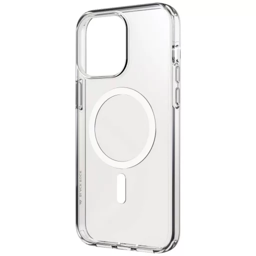 Black Rock Mag Clear Case Hátlap Apple iPhone 15 Pro Max Átlátszó MagSafe kompatibilis, Ütésálló 1330CCM01