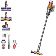   dyson V12 Detect Slim Absolute Nickel Satin 448884-01 Akkus kézi porszívó 25.2 V 230 V 545 W Motoros szívókefe