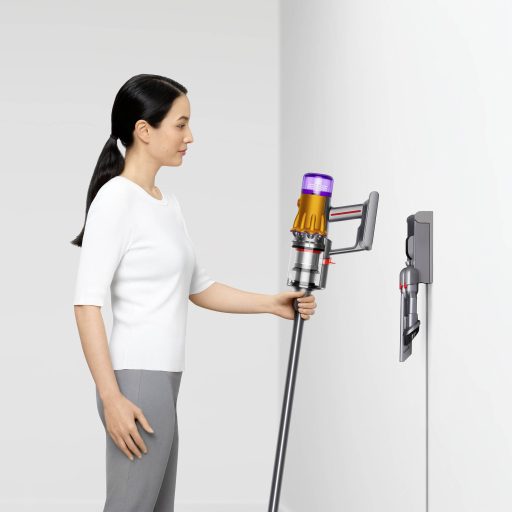dyson V12 Detect Slim Absolute Nickel Satin 448884-01 Akkus kézi porszívó 25.2 V 230 V 545 W Motoros szívókefe