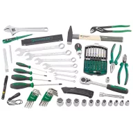   Stahlwille 97830701 STW L-BoXX Industrieset Szerszámos láda tartalommal ABS műanyag Fekete, Zöld