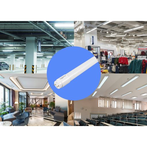 Sygonix LED csövek EEK: E (A - G) G13 T8 17.5 W Hidegfehér (Ø x H) 28 mm x 1200 mm Nem dimmelhető 10 db