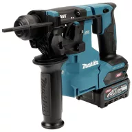   Makita HR010GD201 SDS-Plus-Akkus kombi kalapács 40 V 2.5 Ah Lítiumion 2. akkuval, Töltővel