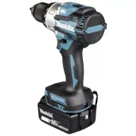   Makita DDF489RTJ DDF489RTJ Akkus fúrócsavarozó 18 V 5.0 Ah Lítiumion kefe nélkül, 2. akkuval, Töltővel
