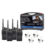   Midland G15 Pro NC PMR 4er Security-Koffer C1127.S4 PMR készülék 4 részes készlet