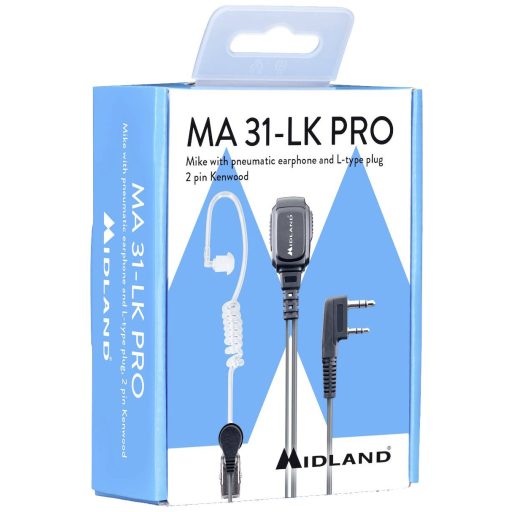 Midland Headset/beszélő garnitúra MA 31-LK Pro Security Headset, Kenwood C1497.01