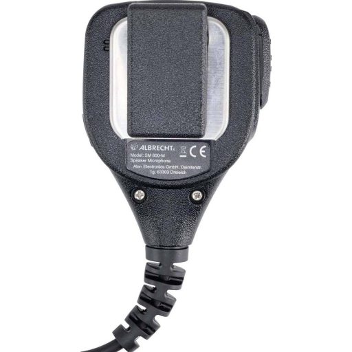 Albrecht Hangfal mikrofon SM600 Motorola Lautsprecher Mic 41757