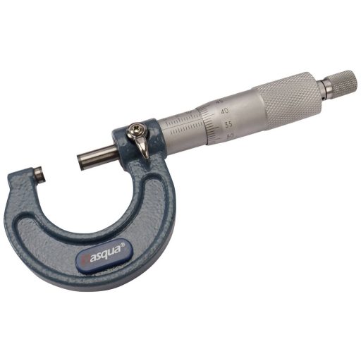 Dasqua 4111-8210 4 részes külső mikrométer készlet 0 - 100 mm Leolvasás: 0.01 mm