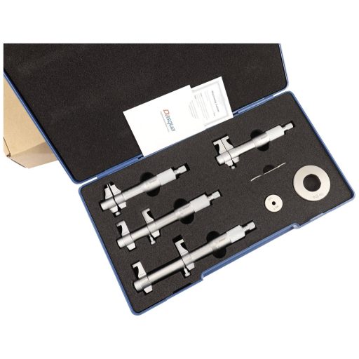 Dasqua 4911-8125 Belső mikrométer készlet Mérési tartomány: 5 - 100 mm Leolvasás: 0.01 mm