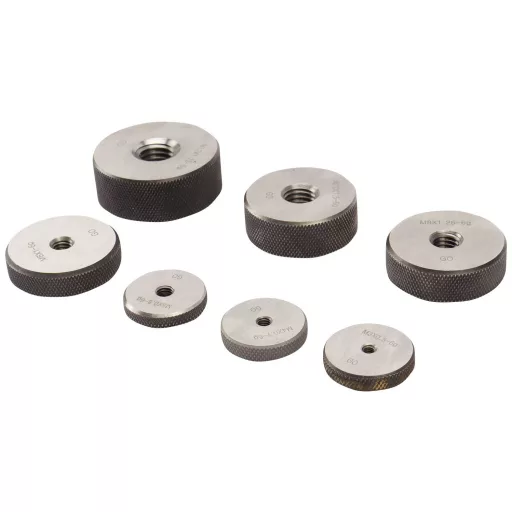 Dasqua 6311-3203 7 részes menetmérő készlet - No-Go gyűrűmérő