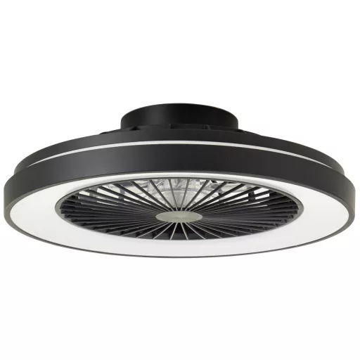 Brilliant G93854/06 Mazzaro LED-es mennyezeti lámpa ventilátorral LED EEK: E (A - G) 40 W Fekete