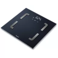   Beurer BF 880 WiFi Testzsíranalizáló mérleg digitális Mérési tartomány (max.)=180 kg Fekete