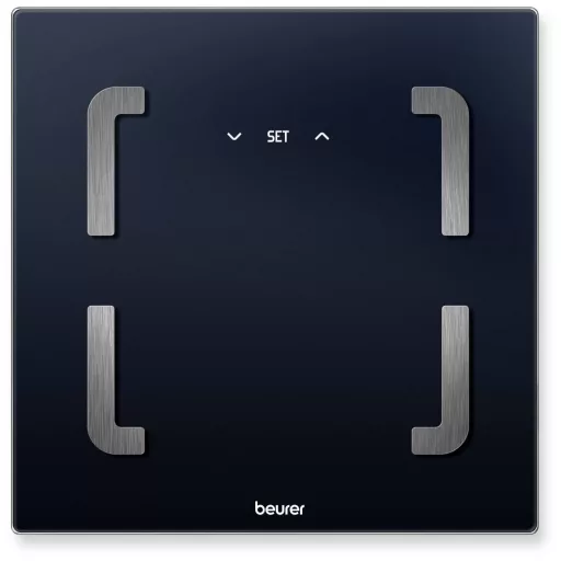 Beurer BF 880 WiFi Testzsíranalizáló mérleg digitális Mérési tartomány (max.)=180 kg Fekete
