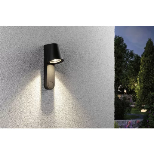 Paulmann Caissa 94862 LED-es kültéri fali lámpa LED 9 W Antracit
