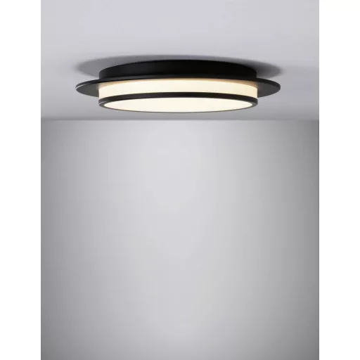 Paulmann 96785 Egron LED-es mennyezeti lámpa LED 16 W Fekete (matt)