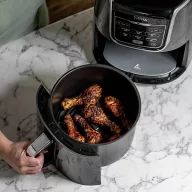   Ninja SharkNinja AF160EUR Max Forrólevegős fritőz 5.2 l 1750 W Szürke, Fekete