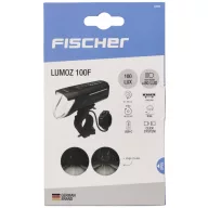   FISCHER FAHRRAD Kerékpár fényszóró LED Elemekről üzemeltetett Fekete