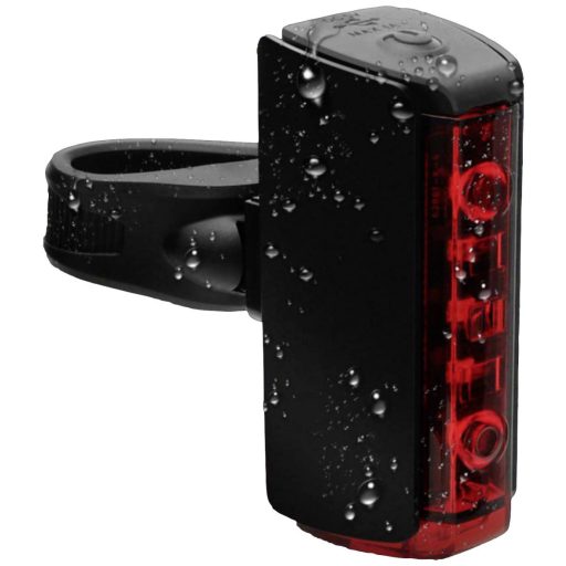 FISCHER FAHRRAD PLUS TWIN STOP Kerékpár hátsó világítás LED Fekete