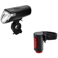   FISCHER FAHRRAD TWIN-60/30/15 Kerékpár világítás készlet LED Fekete