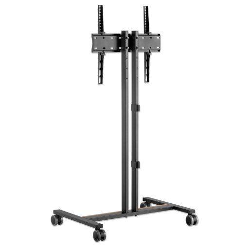 Manhattan 462068 TV kocsi Állítható magasságú, Billenthető 86,4 cm (34) - 139,7 cm (55) Állítható magasságú, Dönthető