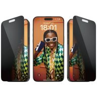   PanzerGlass Privacy Kijelzővédő fólia belátás védelemmel Apple iPhone 15 Pro Max 1 db P2812