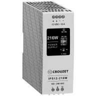   Crouzet 89452241 Ipari tápegység 12 V 18 A 216 W Tartalom, tartalmi egységek rendelésenként 1 db