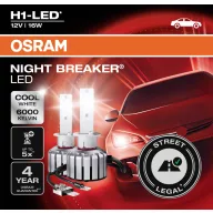   Osram Automotive 64150DWNB LED-es fényforrás Night Breaker® H1 16 W 12 V