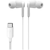 Belkin Rockstar In Ear fejhallgató Vezetékes Fehér