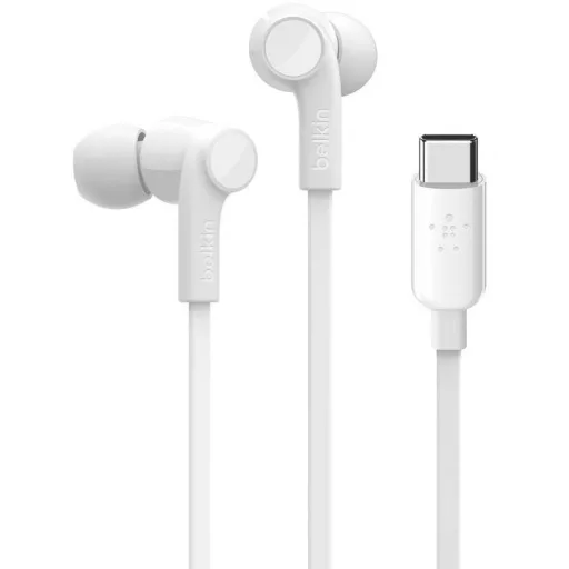 Belkin Rockstar In Ear fejhallgató Vezetékes Fehér
