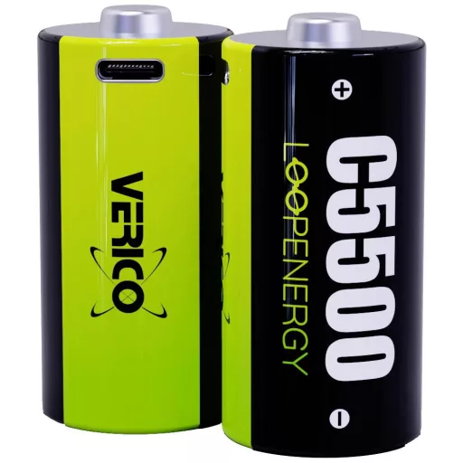 Babyakku Verico LoopEnergy Lítiumion 1.5 V 3700 mAh 2 db