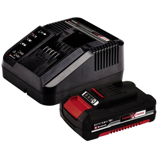 Einhell TC-CD 18/35 Li 2476743+2936796 Akkus fúrócsavarozó 18 V 1.5 Ah Lítiumion akkuval, Töltővel, 32 részes bit készlettel