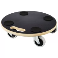   TOOLCRAFT TO-8997048 Roller Terhelés (max.): 200 kg 380 mm x 380 mm x 105 mm Görgők száma 4