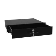 Rack fiók 2HE 19&quot -os