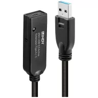   LINDY USB kábel USB 3.2 Gen1 USB-A dugó, USB-C® alj 20.00 m Fekete 43375