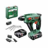   Bosch Home and Garden Uneo Maxx SDS-Quick-Akkus fúrókalapács 18 V 2.0 Ah Lítiumion