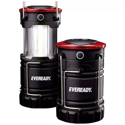 Energizer E303834400 Hybrid Power Kemping lámpa, Kézilámpa 300 lm Fekete