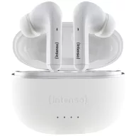   Intenso T302A In Ear headset Bluetooth® Stereo Fehér Noise Cancelling Elemtöltés kijelzés, Headset, Töltőtok, Érintéses vezérlés