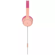   Belkin SoundForm Mini On Ear headset Vezetékes Rózsaszín Hangerő korlátozás