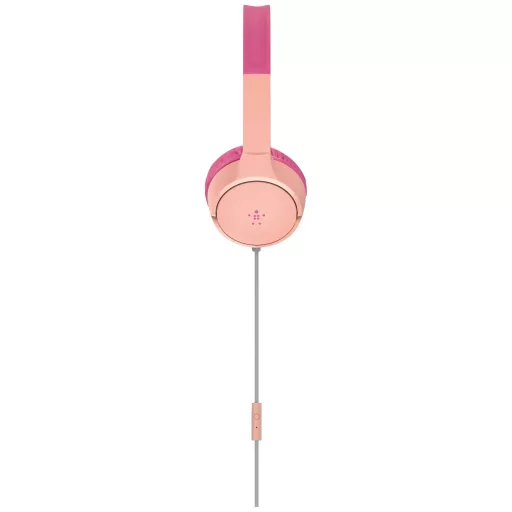 Belkin SoundForm Mini On Ear headset Vezetékes Rózsaszín Hangerő korlátozás